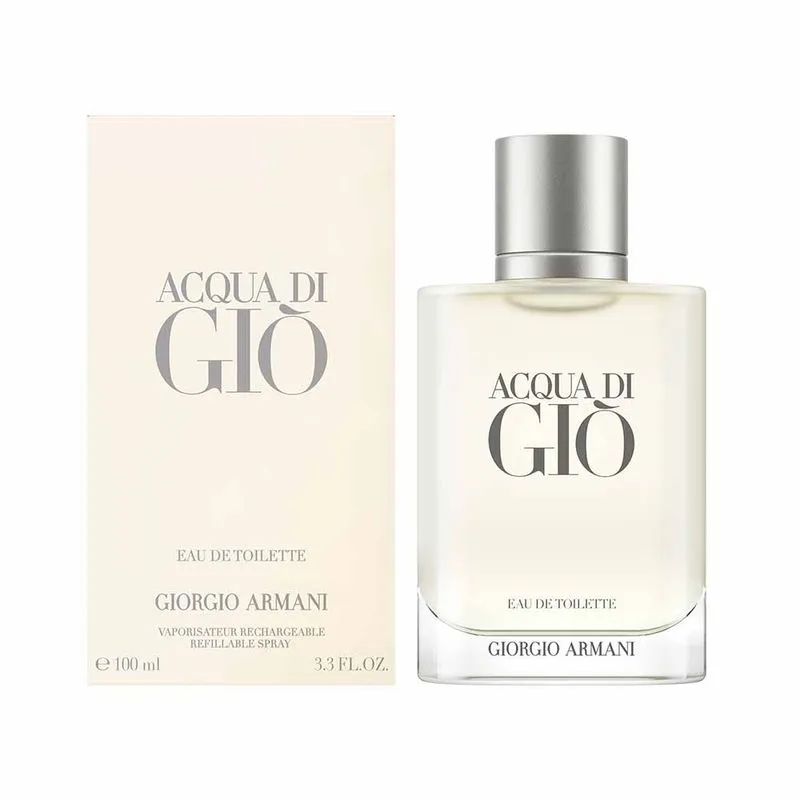 Perfume Masculino Giorgio Armani ACQUA DI GIÒ Eau de Toilette 100ml - Imagem 2